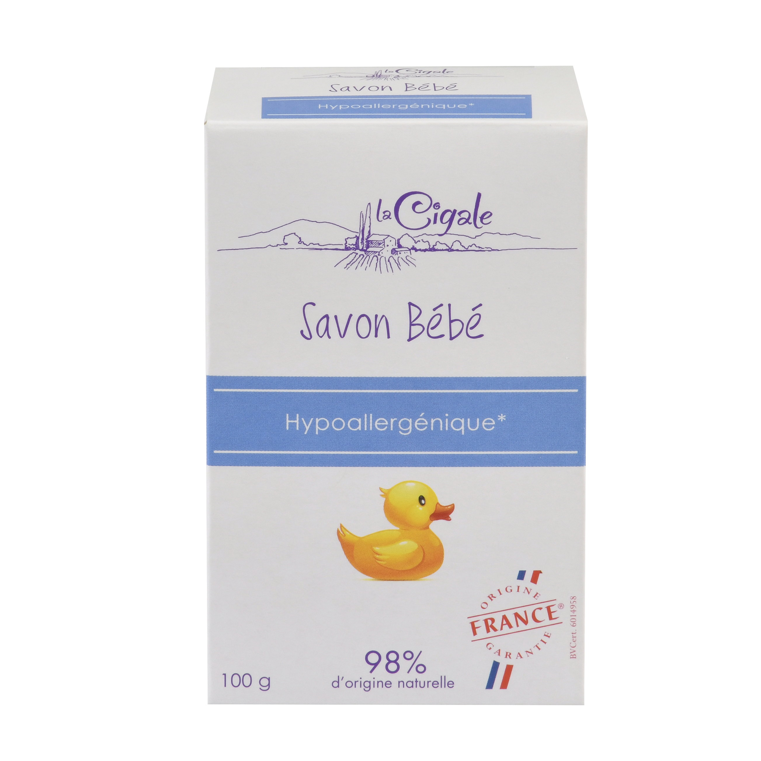 Savon Bébé 100g - Savonnerie La Cigale