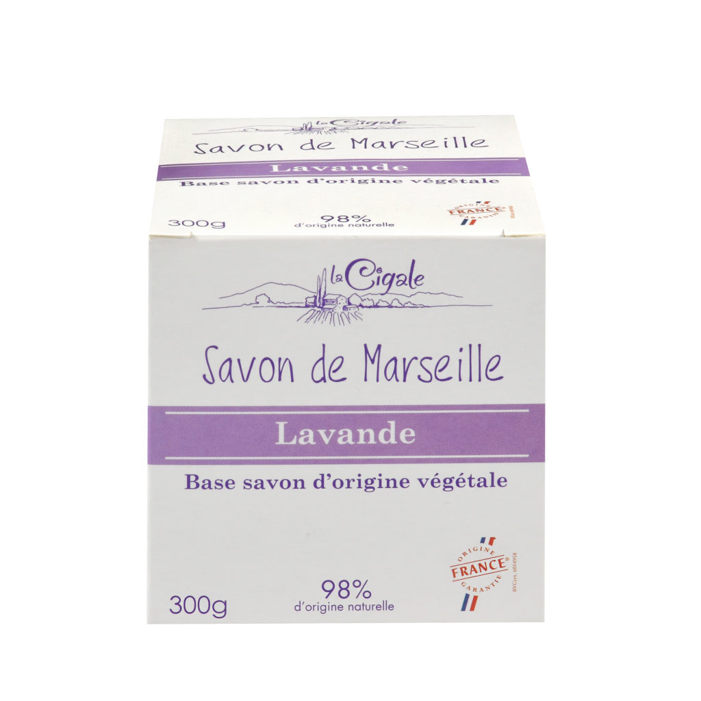 Lot De 16 Savons De Marseille 100% Végétal à La Lavande - 125g Chacun, Neuf, Fabriqué En France